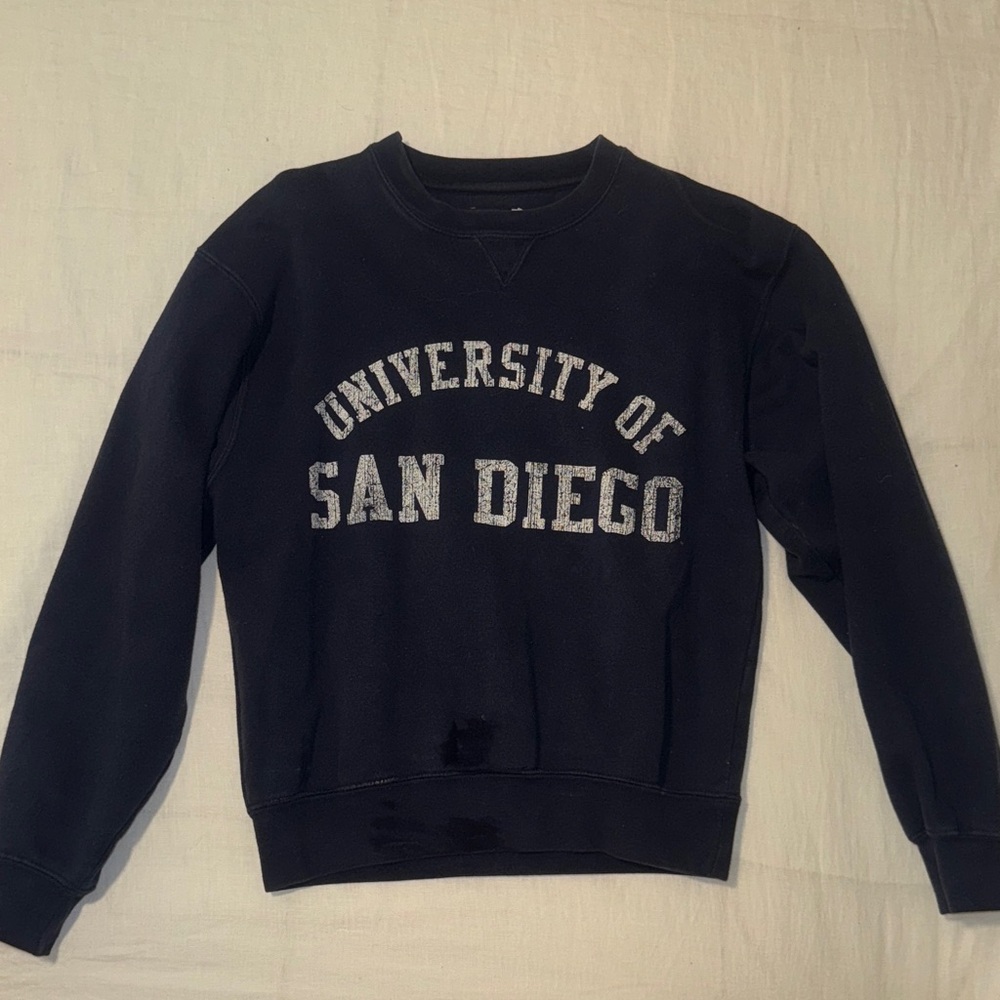 University of San Diego Navy Crewneck Sweatshirt